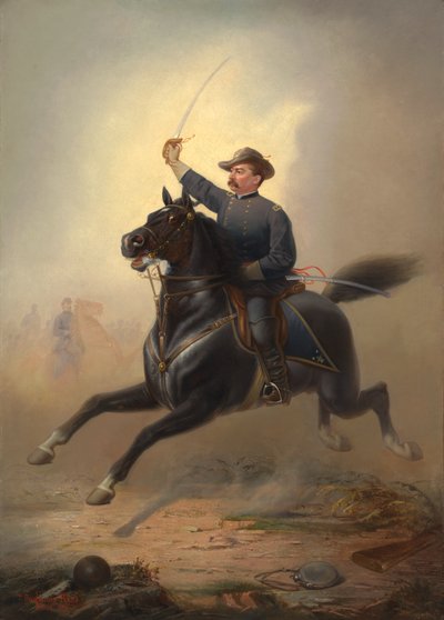 フィリップ・ヘンリー・シェリダン、1871年。 作： Thomas Buchanan Read