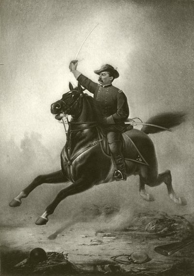シェリダンズ・ライド（版画 作： Thomas Buchanan Read
