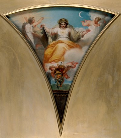 「プロビデンス」、1794 作： Thomas Burke