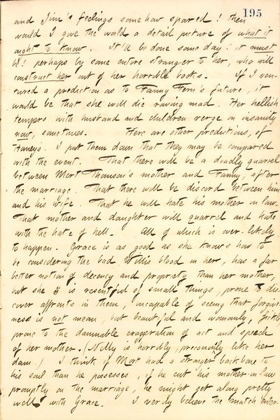 ファニーファーンと彼女の娘についてのジェシーヘイニーとの話を説明します。転写 作： Thomas Butler Gunn