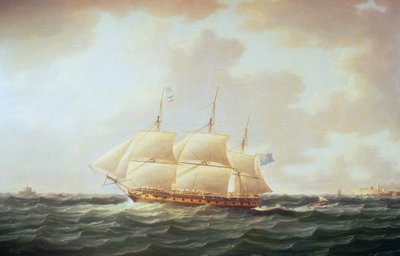 HMSミネルバ 作： Thomas Buttersworth