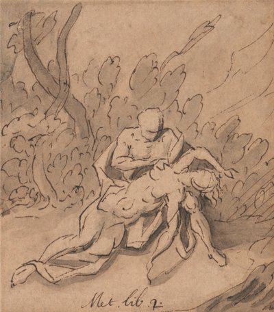 Jupiter and Callisto: Ovid, Metamorphoses, Book 2 作： Thomas Carwitham