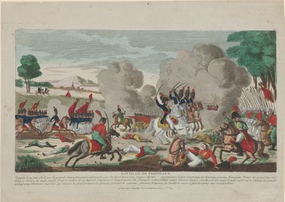 フリードランドの戦い。 1807 年 6 月 14 日、1808 年 6 月 14 日のロシアの Leib Guard の突撃 作： Thomas Charles Naudet