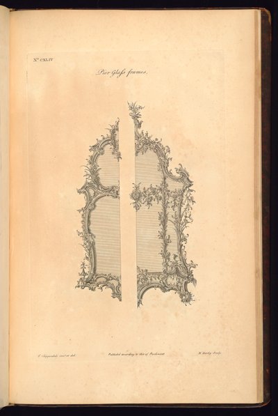 紳士およびキャビネットメーカーのディレクター 作： Thomas Chippendale