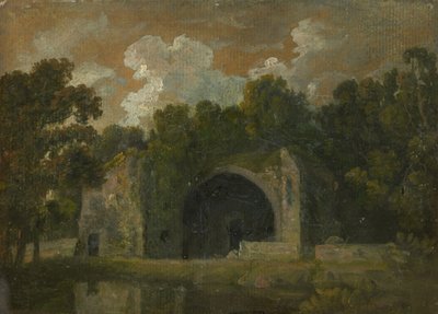 風景の中の遺跡 作： Thomas Churchyard