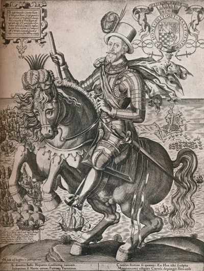 エフィンガムのハワード卿、c1600 作： Thomas Cockson
