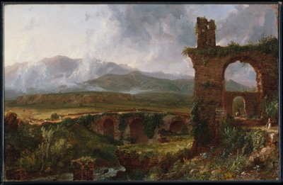 ティヴォリ近郊の風景（朝） 作： Thomas Cole