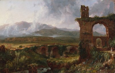 チボリ近くの景色（朝） 作： Thomas Cole