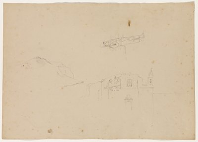 家のファサード 作： Thomas Cole