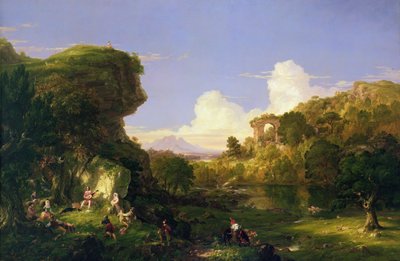 イタリアの風景 作： Thomas Cole
