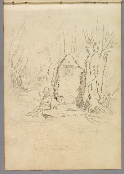 マドンナ、モンテ・カーヴォ 作： Thomas Cole