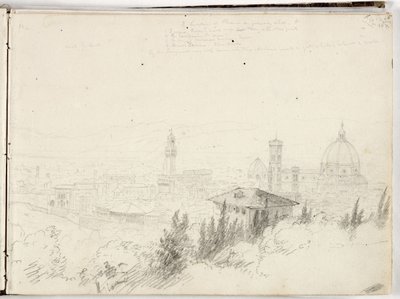 フィレンツェのパノラマ 作： Thomas Cole