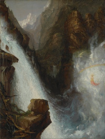 バイロンのシーン 作： Thomas Cole