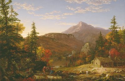 ハンターの復活 作： Thomas Cole