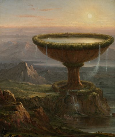 タイタンのゴブレット、1833年。 作： Thomas Cole
