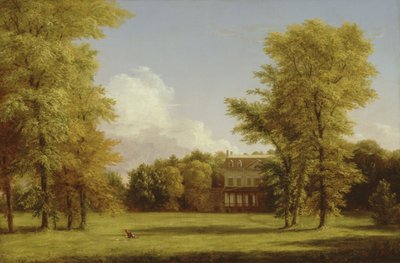 ヴァン・レンセラー・マナー・ハウス 作： Thomas Cole
