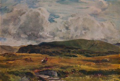 フィールド上の小道、1881 作： Thomas Collier