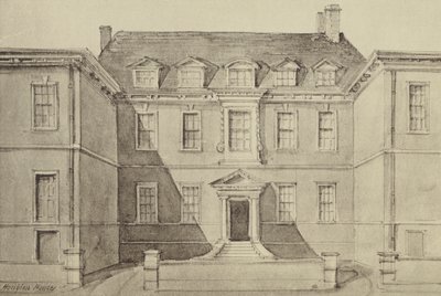 Sir John Houblons House (litho) 作： Thomas Colman (after) Dibdin