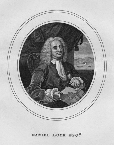 ダニエルロック、Esq。、1808、1827。 作： Thomas Cook