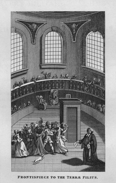 地球の息子への口絵、1808年、1827年。 作： Thomas Cook