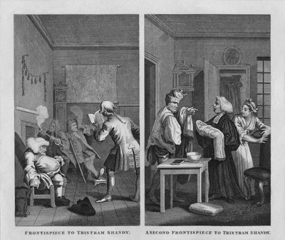 トリストラムシャンディ、1808年、1827年の作品。 作： Thomas Cook