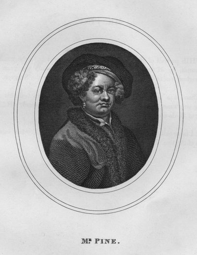 パイン氏、1808年、1827年。 作： Thomas Cook