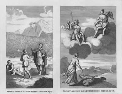 幸せな禁欲主義者、1724年、およびリーバリッジスの歌、1727年、1809年、1827年。 作： Thomas Cook