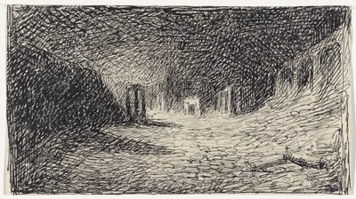 夜の廃墟 作： Thomas Cool