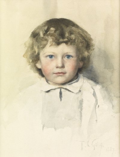 リトル・ブー、1887 作： Thomas Cooper Gotch