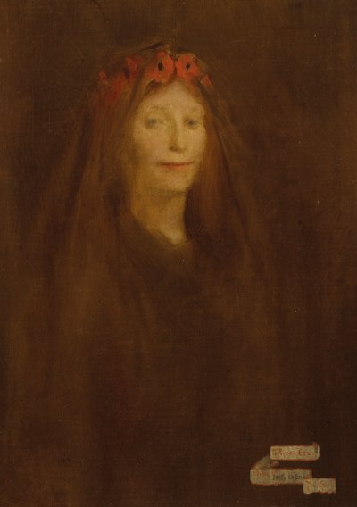 「花嫁の死」のための研究、1894 作： Thomas Cooper Gotch