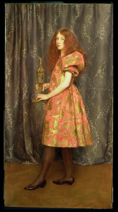 すべての時代の相続人、1897年頃 作： Thomas Cooper Gotch