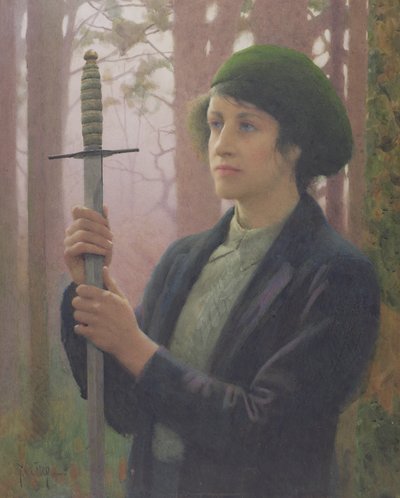 誓い 作： Thomas Cooper Gotch