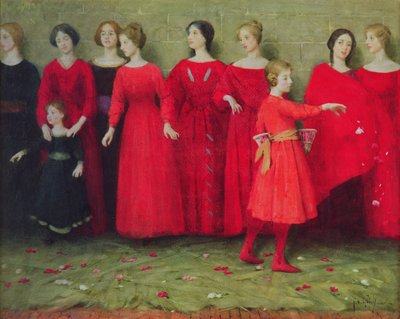 彼らが来る 作： Thomas Cooper Gotch