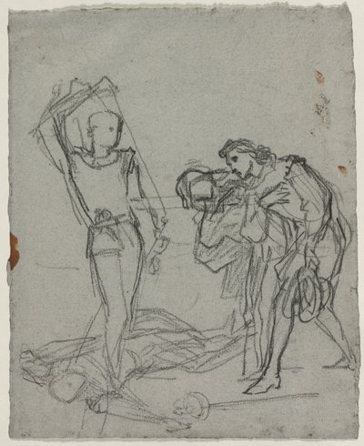 仮面舞踏会後の決闘c。 1857。 作： Thomas Couture