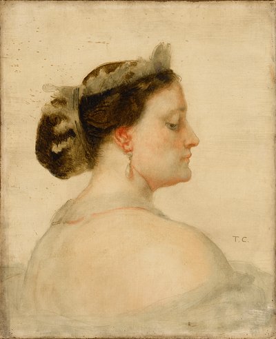 Mathilde Bonaparte 1820-1904、フランスの王女の肖像 作： Thomas Couture