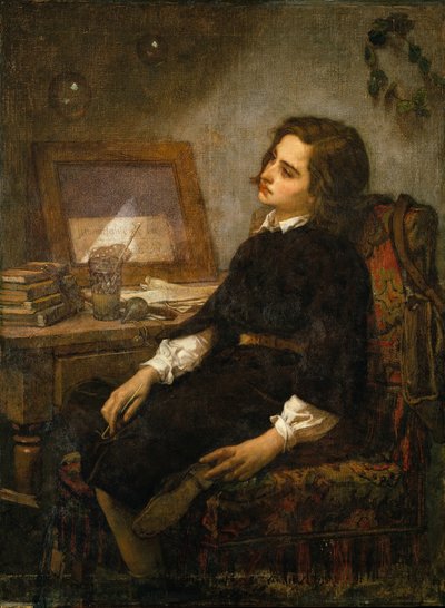 石鹸の泡、約。 1859年。 作： Thomas Couture