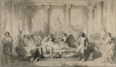 ローマ人の退廃 "の研究 作： Thomas Couture
