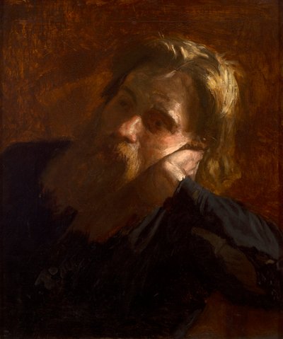フランクリン・シェンク（キャンバスに油彩） 作： Thomas Cowperthwait Eakins
