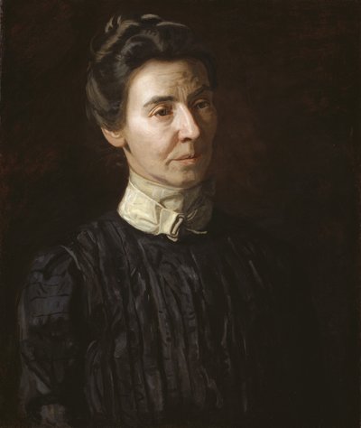 メアリーアデラインウィリアムズの肖像、1899年 作： Thomas Cowperthwait Eakins