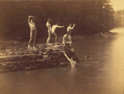 スイミングホールの研究 作： Thomas Cowperthwait Eakins
