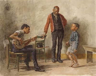 ダンスレッスン 作： Thomas Cowperthwait Eakins