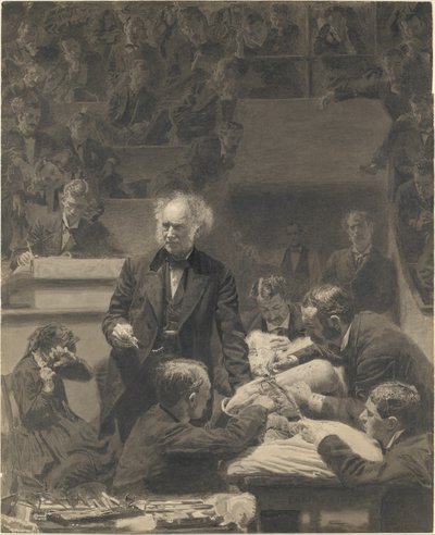 グロス・クリニック 作： Thomas Cowperthwait Eakins