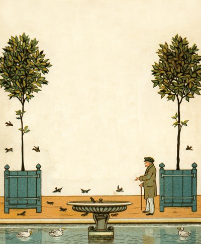 チュイルリー公園（les jardins）にて 作： Thomas Crane