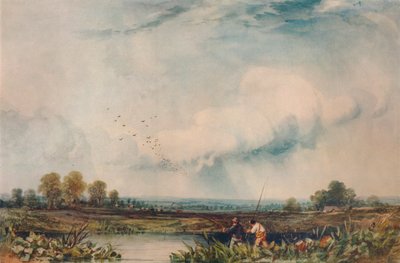 ケントのウィルドで、c1861 作： Thomas Creswick