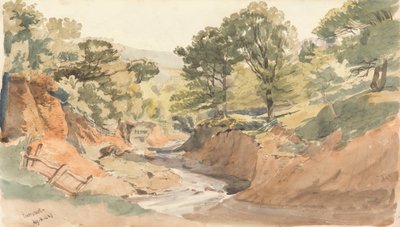Vista da paisagem em Powerscourt 作： Thomas Creswick