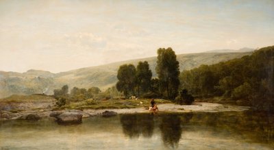風景、1885年。 作： Thomas Danby