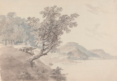 Akbarpur Gaut、ラホタス近郊、イン​​ド 作： Thomas Daniell