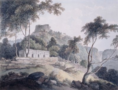 Rajghat、Rohtasgarh、Bihar、 作： Thomas Daniell