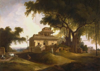 ナウラタン遺跡、ササラム、ビハール 作： Thomas Daniell