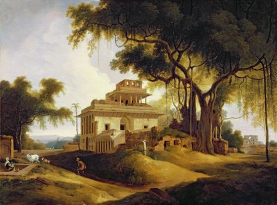 ナウラッタン、ササラム、ビハールの遺跡 作： Thomas Daniell